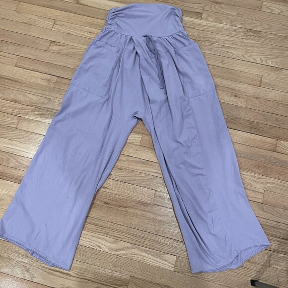 059 Free People Movement Hot Shot Sport Pants NWOT Lavender NWOT Size Large - Picture 4 of 7